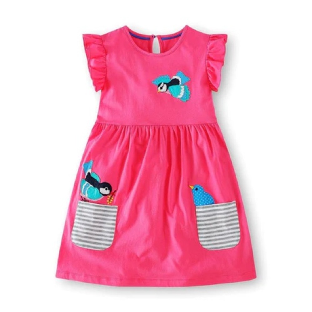 enelope Plumm dress embroidery size 12, fits 9/10, cute